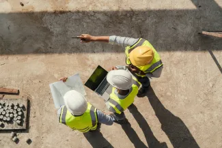 Construction workers